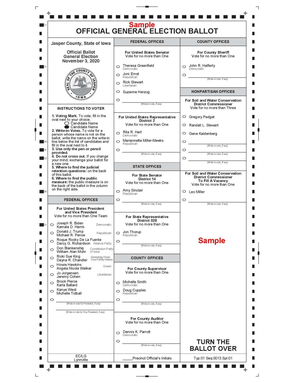 Public Notice - News - Elections - Jasper County, Iowa